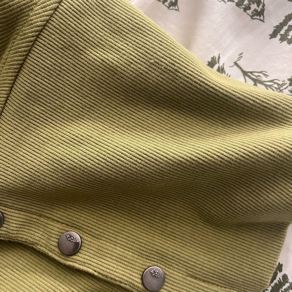 Free People Oversized Venture Pullover Sweatshirt - Green - Picture 11 of 12